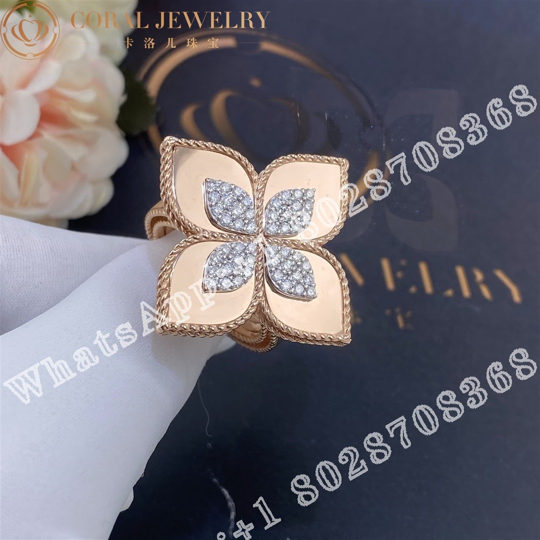 Roberto Coin Princess Flower Ring ADR888RI1838 RW