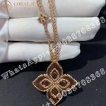 Roberto Coin Venetian Flower Diamond Necklace - Image 10