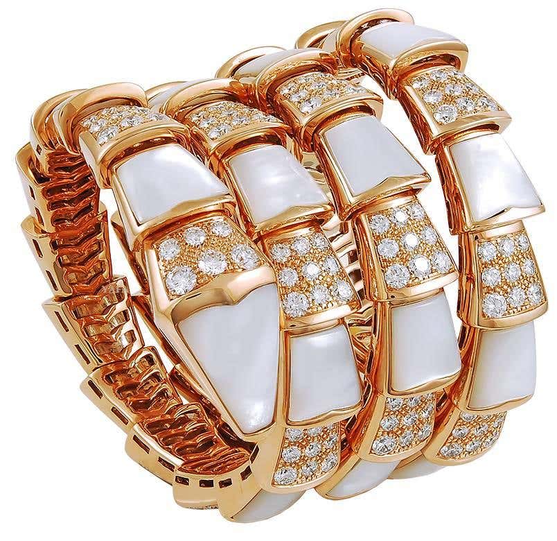 Bulgari Four Coils Serpenti Bracelet