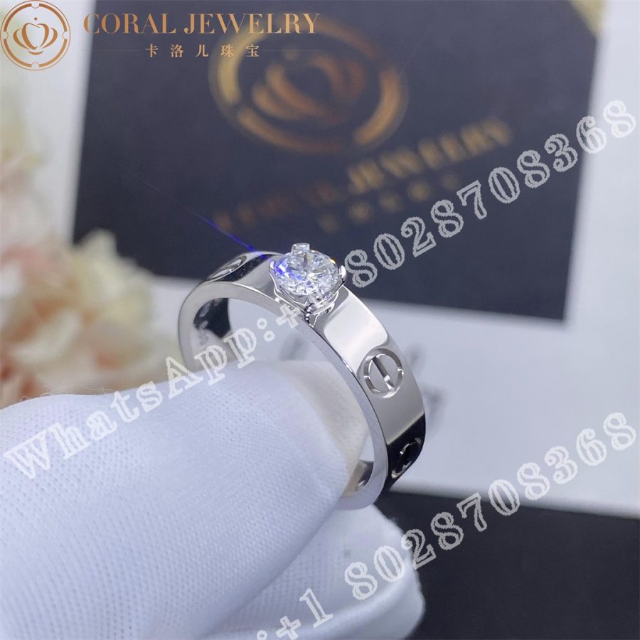 Cartier Love Solitaire White Gold, Diamond Ref. N4723700 - Image 4