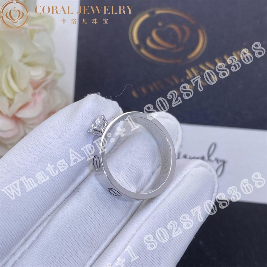Cartier Love Solitaire White Gold, Diamond Ref. N4723700 - Image 5
