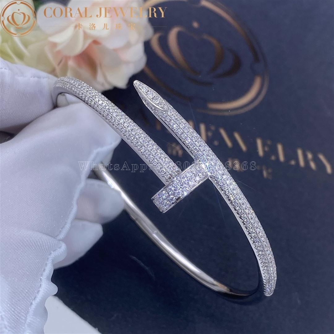 Cartier Juste un Clou Bracelet White Gold, Diamonds Ref. N6707317