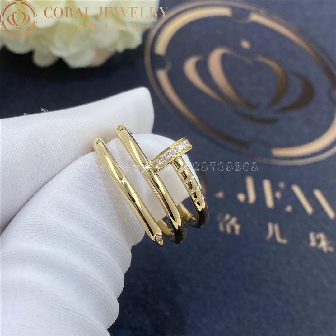 Cartier Juste un Clou Ring Yellow Gold, Diamonds Ref. B4211800