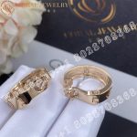 Cartier Love Earrings, 2 Diamonds Rose Gold Ref. B8301218 - Image 4