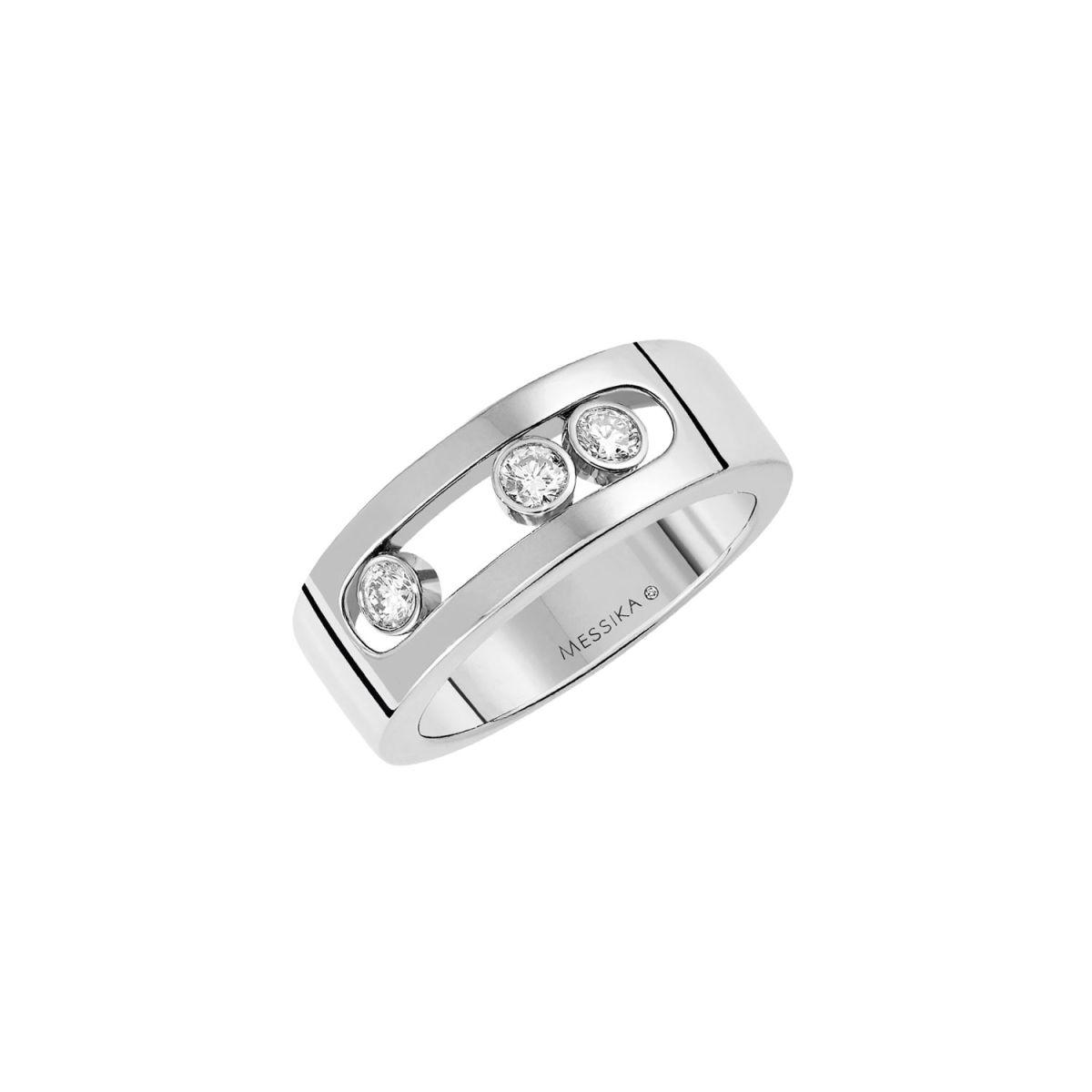 Messika Move Joiallerie White Gold Ring with Diamonds 04704-WG