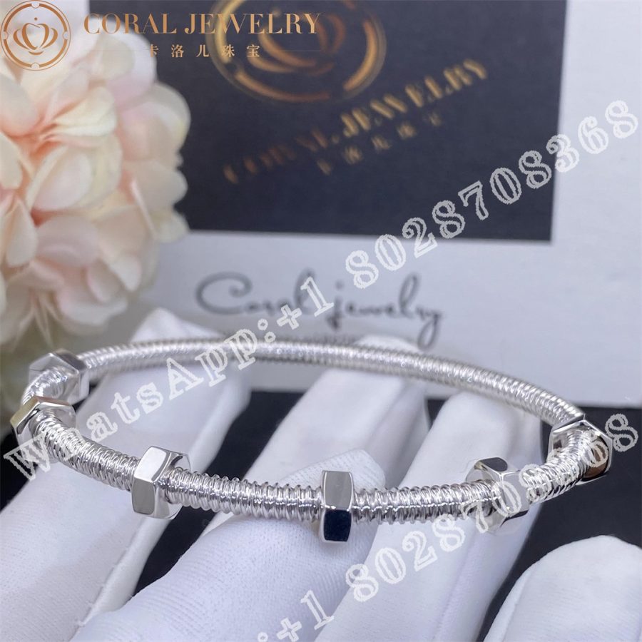 Cartier Ecrou De Cartier 18K White Gold Bracelet B6049616 - Image 4