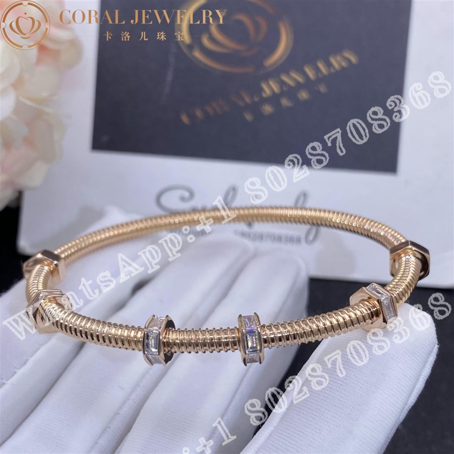 Cartier Ecrou De Cartier Diamond Bracelet Rose Gold N6714516 - Image 3