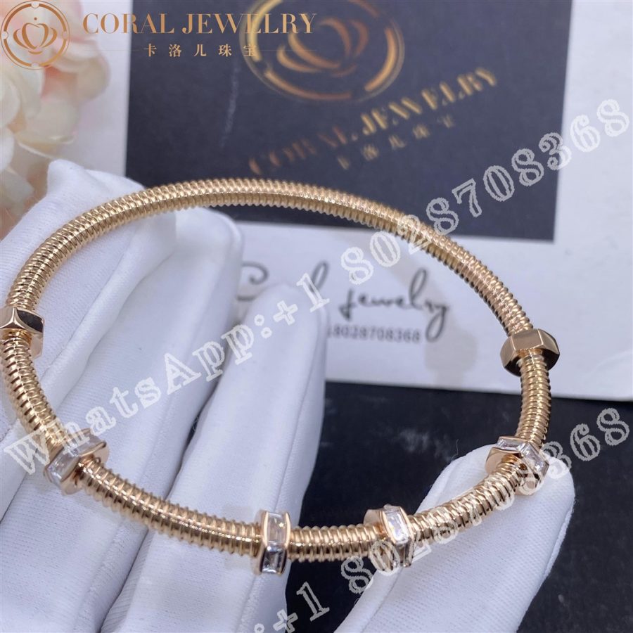 Cartier Ecrou De Cartier Diamond Bracelet Rose Gold N6714516 - Image 4