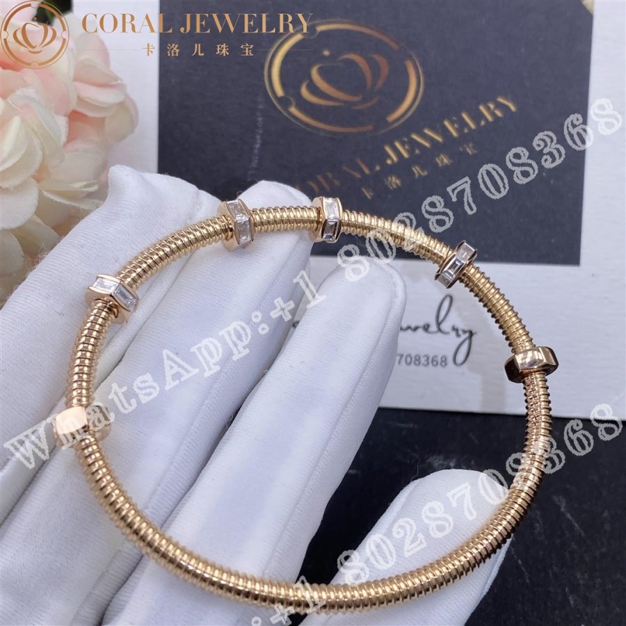 Cartier Ecrou De Cartier Diamond Bracelet Rose Gold N6714516 - Image 5