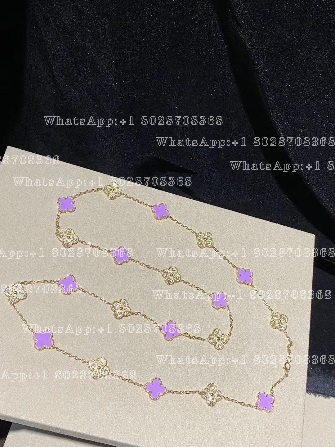 Van Cleef & Arpels Vintage Alhambra long necklace, 20 motifs, Dubaï Mall Edition VCARP0Y600