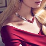 Van Cleef & Arpels Bouton d'or necklace Rose gold, Carnelian, Diamond, Mother-of-pearl VCARO7GI00