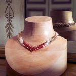 Van Cleef & Arpels Bouton d'or necklace Rose gold, Carnelian, Diamond, Mother-of-pearl VCARO7GI00