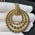 Van Cleef & Arpels Perlée couleurs transformable long necklace Yellow gold VCARP4DL00