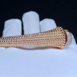 Van Cleef & Arpels Perlée couleurs bracelet, Rose gold, Carnelian, Diamond VCARP27400