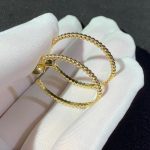 Van Cleef & Arpels Perlée pearls of gold earrings Yellow gold VCARO3YD00