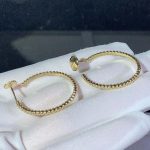 Van Cleef & Arpels Perlée pearls of gold earrings Yellow gold VCARO3YD00
