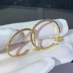 Van Cleef & Arpels Perlée pearls of gold earrings Yellow gold VCARO3YD00