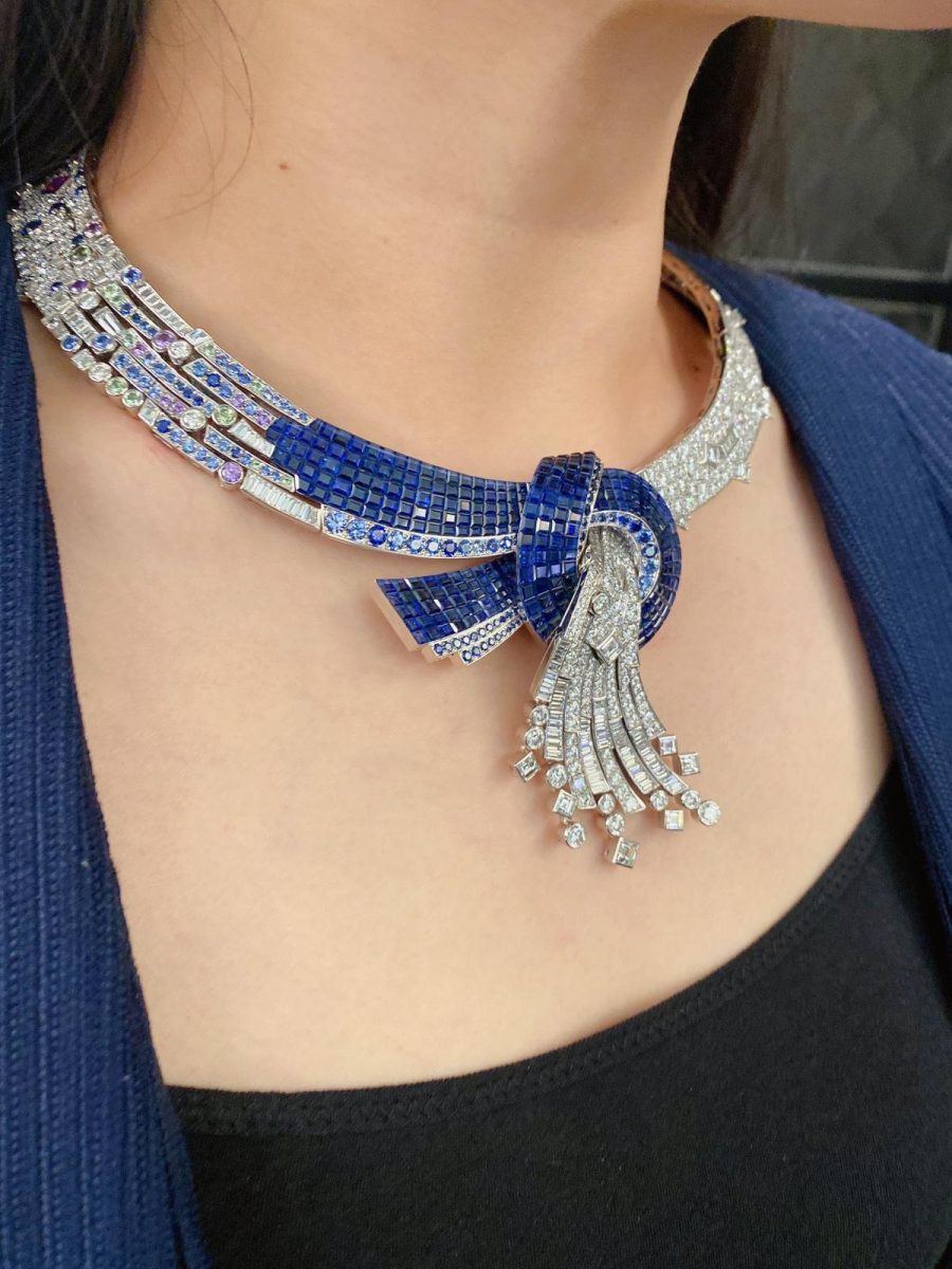 Van Cleef & Arpels Opulent Boucle Cosmique Necklace