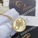 Van Cleef & Arpels Zodiaque medal Scorpii (Scorpio) Yellow gold VCARP7SZ00 - Image 5