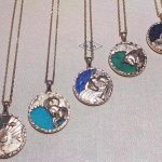 Van Cleef & Arpels Zodiaque long necklace Piscium (Pisces) Rose gold, Sodalite VCARP9RG00