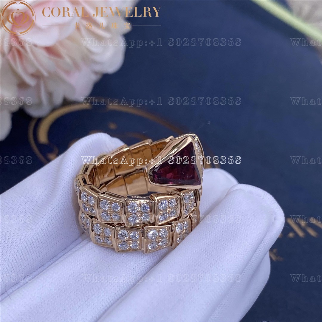 bulgari-serpenti-viper-two-coil-ring-in-18-kt-rose-gold-set-with-full-pave-diamonds-and-a-rubellite-on-the-head-ref-347594