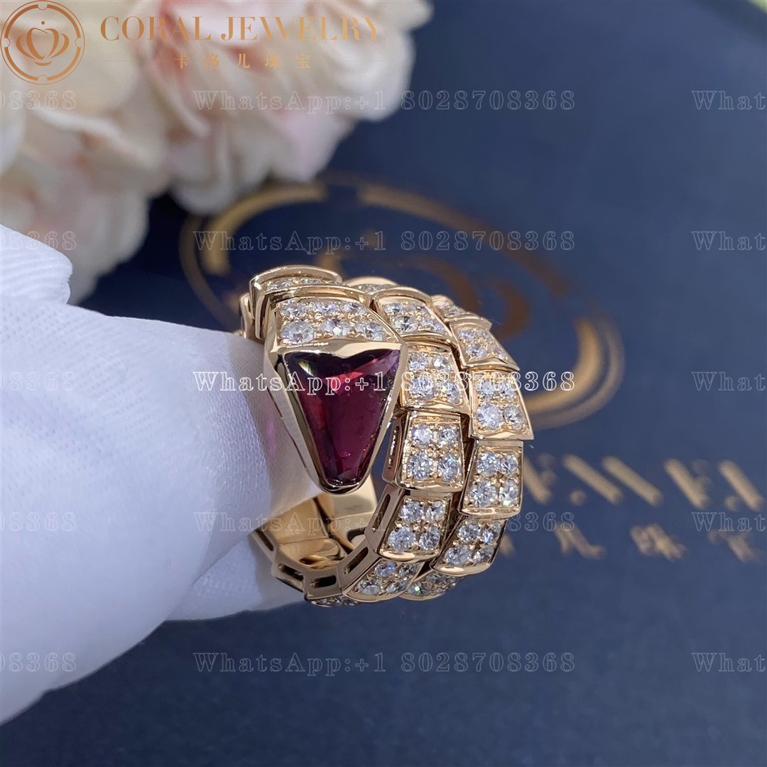 bulgari-serpenti-viper-two-coil-ring-in-18-kt-rose-gold-set-with-full-pave-diamonds-and-a-rubellite-on-the-head-ref-347594