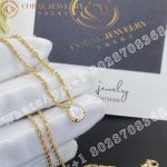 Boucheron Serpent Bohème Pendant Yellow Gold Diamond Pearl  XS Motif JPN00626 - Image 3