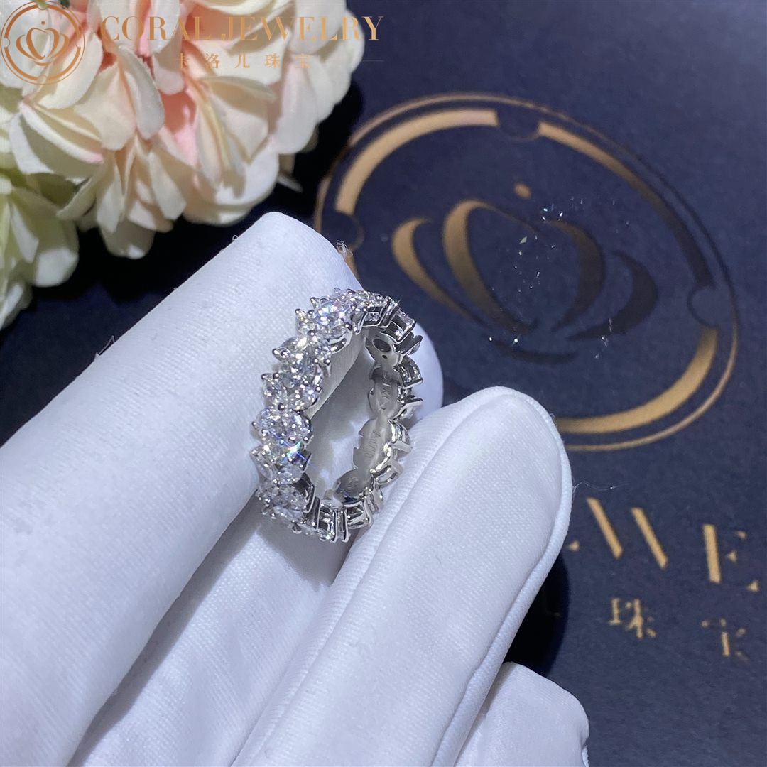 Tiffany Victoria™ Alternating Ring in Platinum