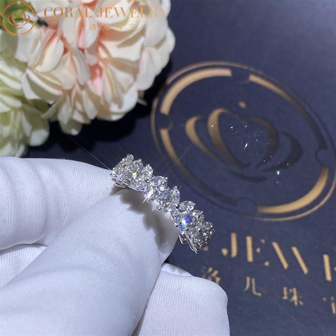 Tiffany Victoria™ Alternating Ring in Platinum