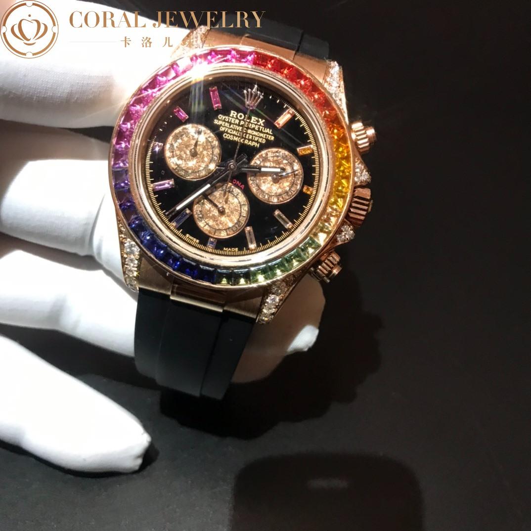 Rolex Cosmograph Daytona Rainbow 116515LN-0021 Upgrade 116595rbow