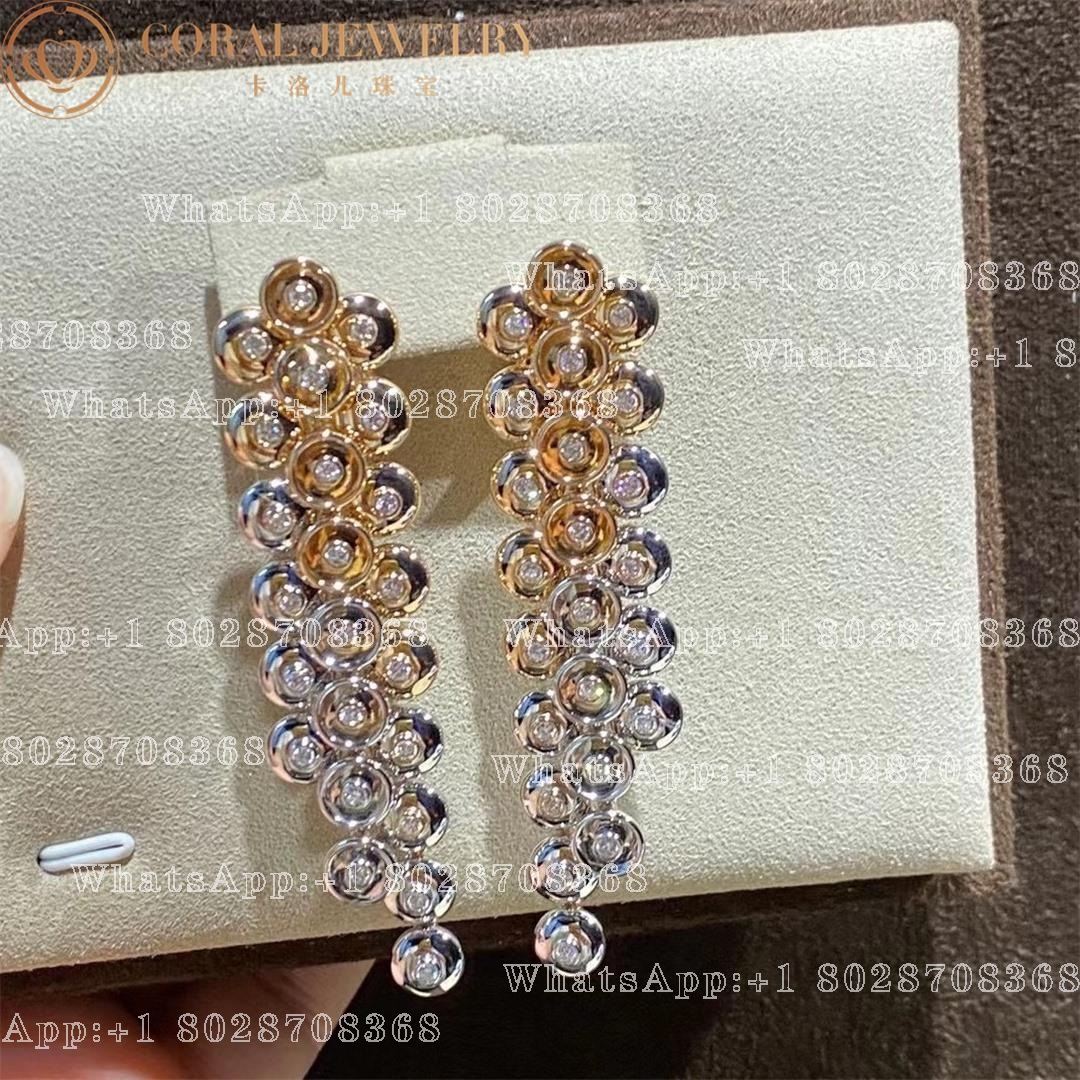 Van Cleef & Arpels Bouton d’or earrings, Rose gold, Diamond VCARP0KX00