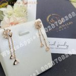 Bulgari Fiorever 18 Kt Rose Gold Pendant Earring Ref.: 357143 - Image 7