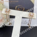 Bulgari Fiorever 18 Kt Rose Gold Pendant Earring Ref.: 357143 - Image 6