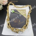 Tiffany HardWear Graduated Link Necklace Yellow Gold - Image 5