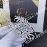 Chanel Plume De Chanel Bracelet 18k White Gold, Diamonds J4141 - Image 7