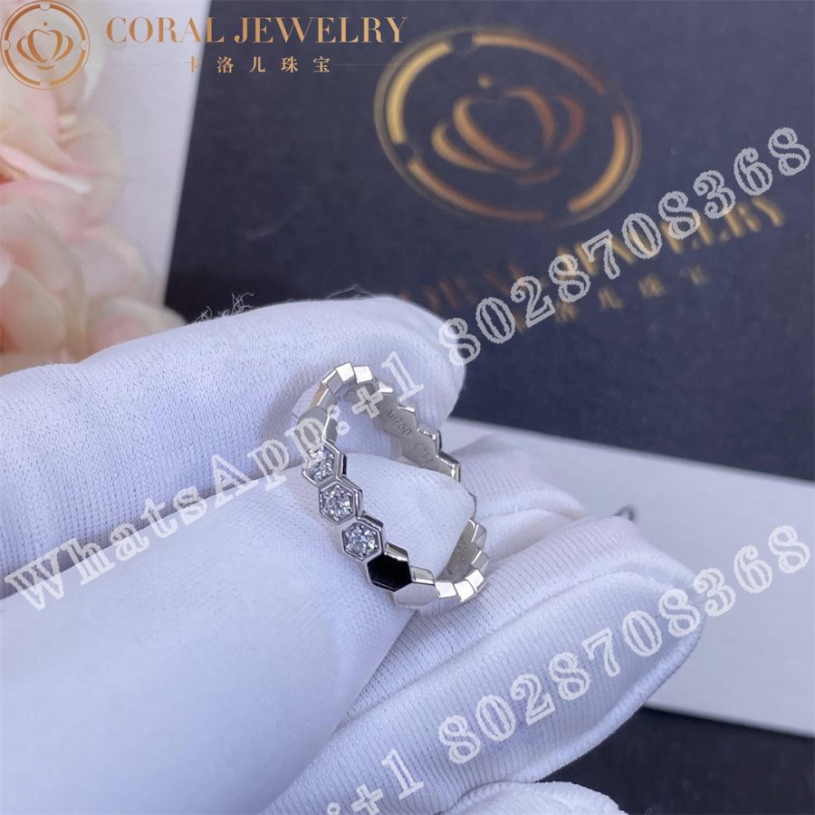 Chaumet Bee My Love Ring White gold, diamonds, 3.5mm 083360 - Image 6