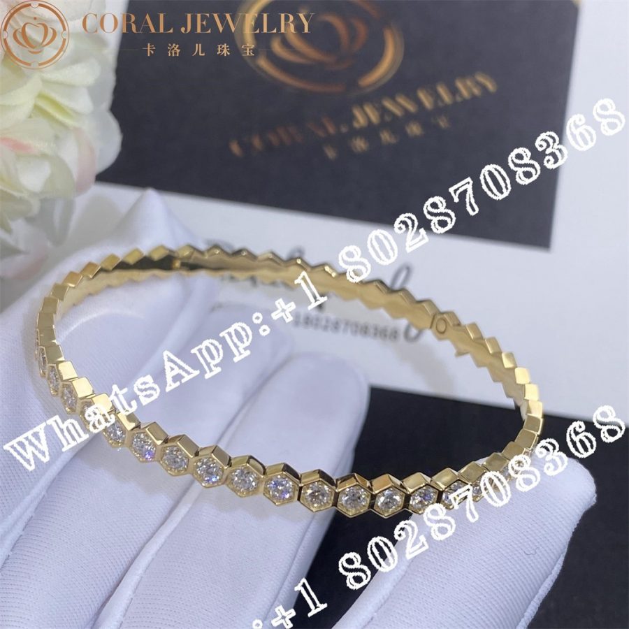 Chaumet Bee My Love Bracelet Yellow gold, diamonds 083440 - Image 6
