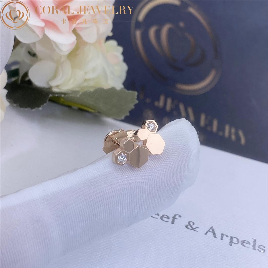 Chaumet Bee My Love Earrings Rose gold, diamonds 083985