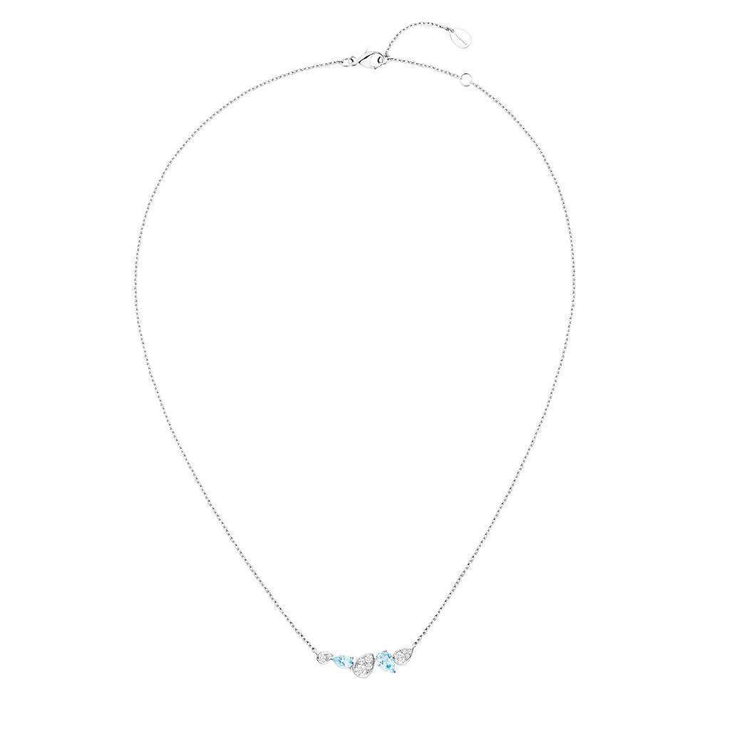 Chaumet Joséphine Ronde D'aigrettes Necklace White Gold, Aquamarines, Diamonds 084379