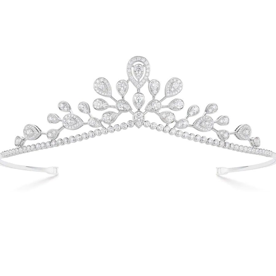 Chaumet Joséphine Aigrette Impériale Tiara White Gold, Diamonds 083104