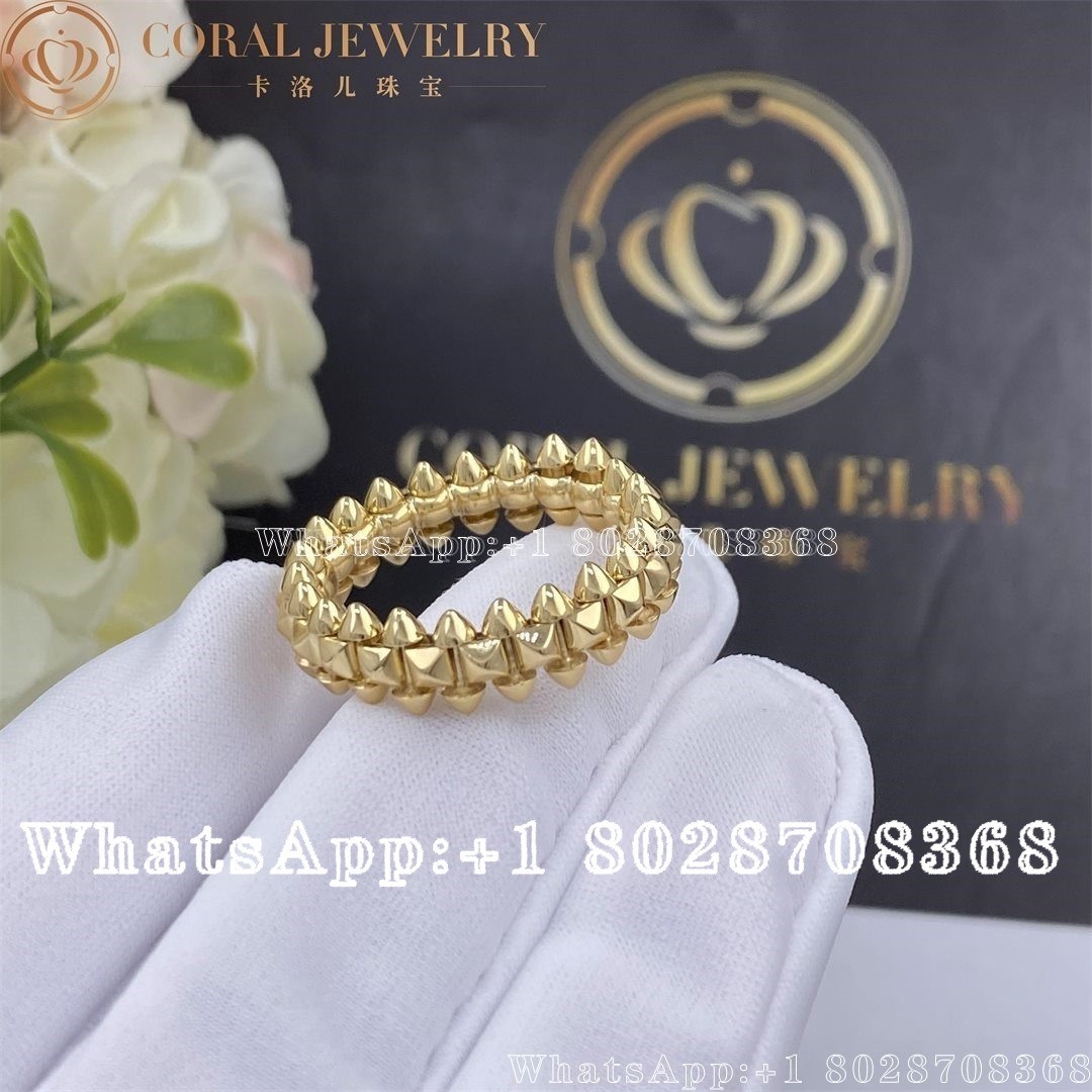 Cartier Clash De Cartier Ring 6.4MM Model Yellow Gold