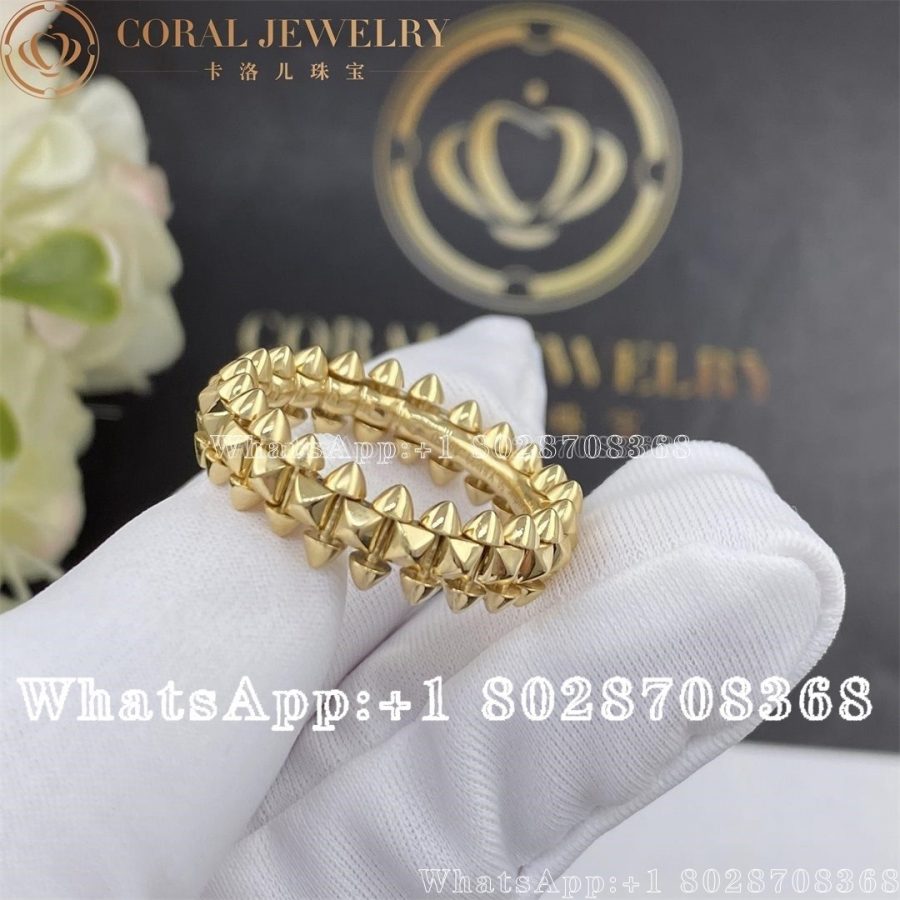 Cartier Clash De Cartier Ring 6.4MM Model Yellow Gold