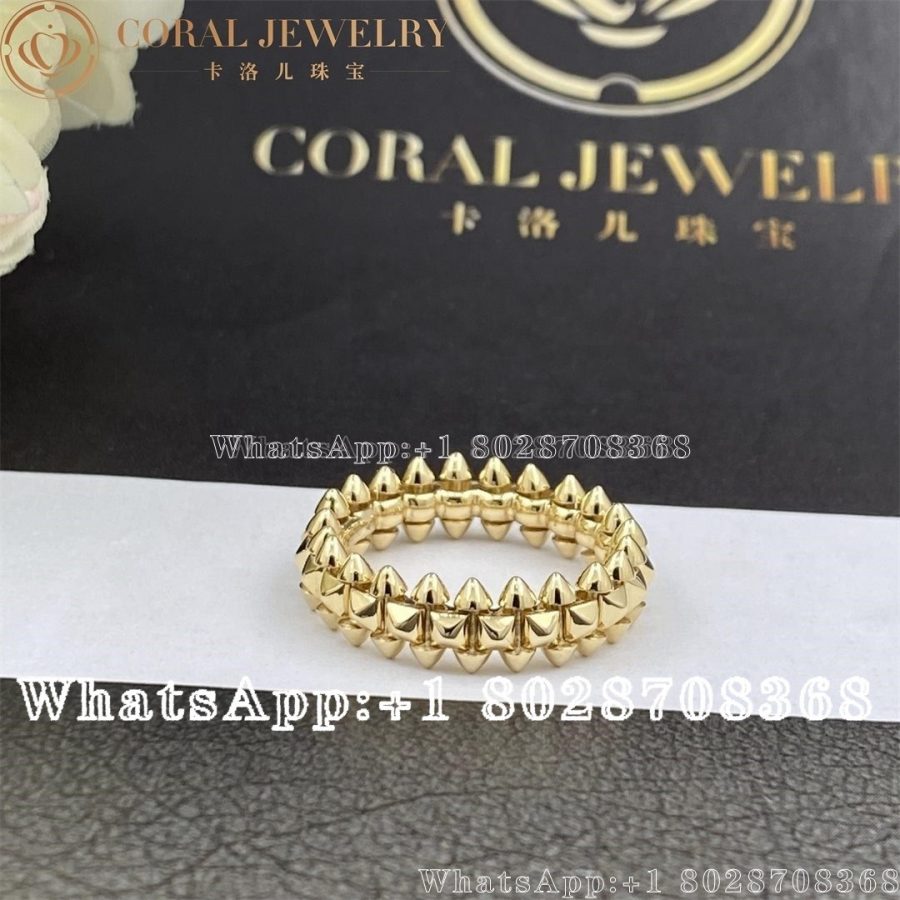 Cartier Clash De Cartier Ring 6.4MM Model Yellow Gold