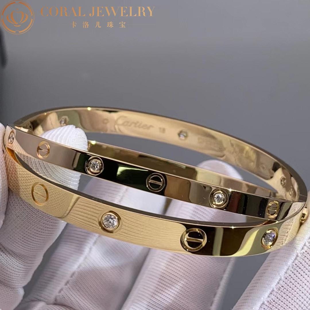 Cartier Love Bracelet, 12 Diamonds Rose Gold Ref. N6709617