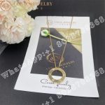 Cartier Love Necklace, 3 Diamonds Yellow Gold B7014500 - Image 7