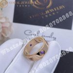 Cartier Love Ring Rose Gold, Sapphires, Garnets, Amethyst B4087800 - Image 6