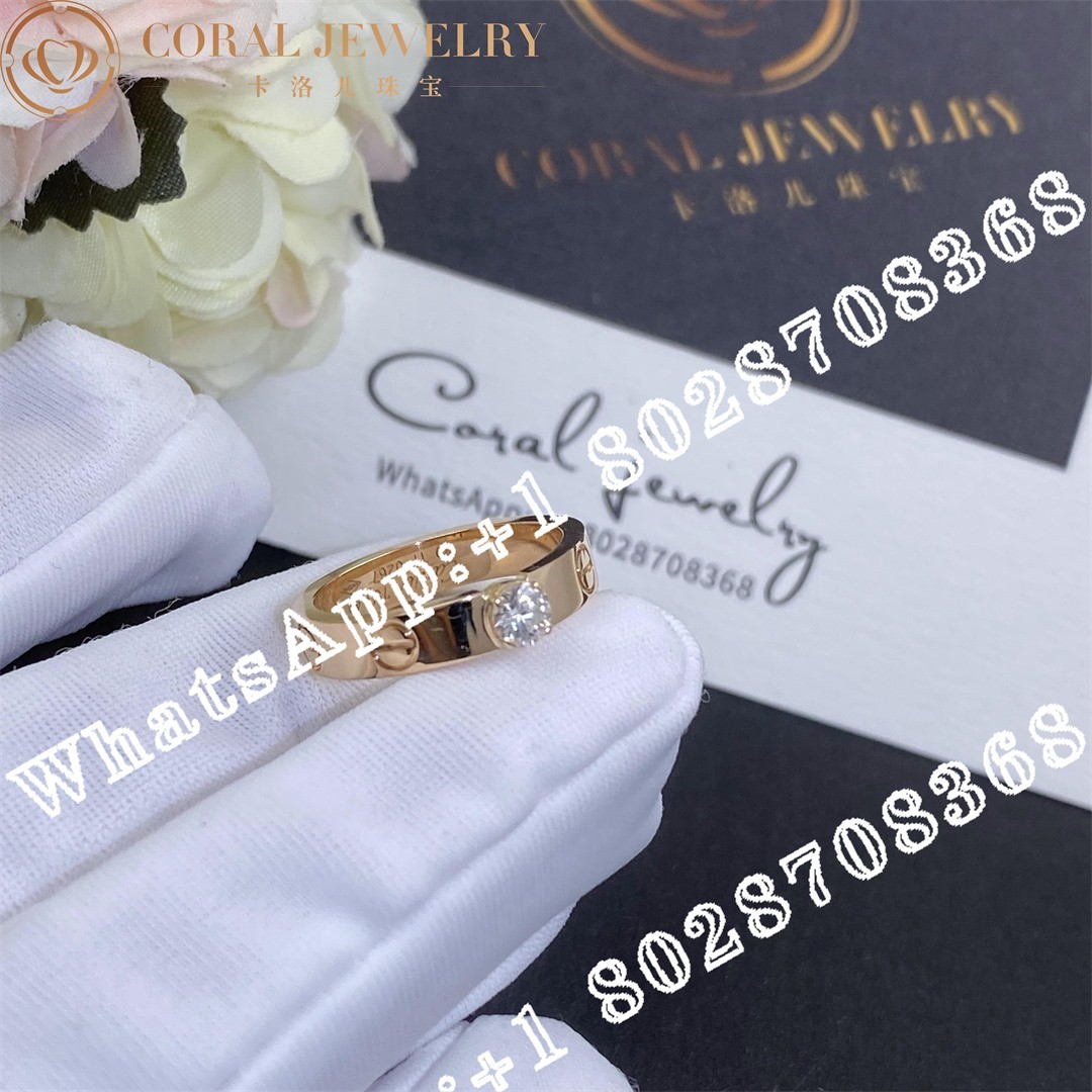 Cartier Love Solitaire Rose Gold, Diamond N4774200