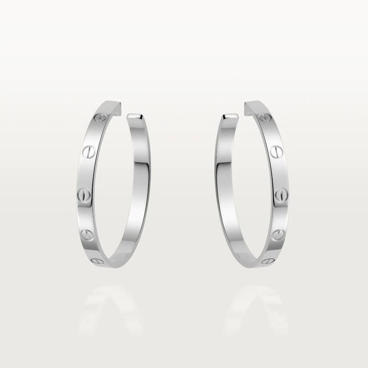 Cartier Love Earrings White Gold Ref. B8028300