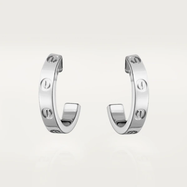 Cartier Love Earrings White Gold Ref. B8028900