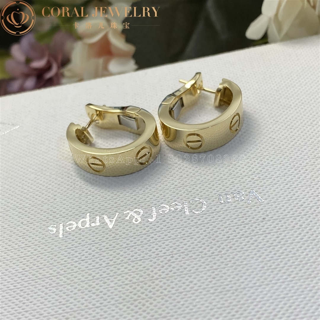 Cartier Love Earrings Yellow Gold Ref. B8022500